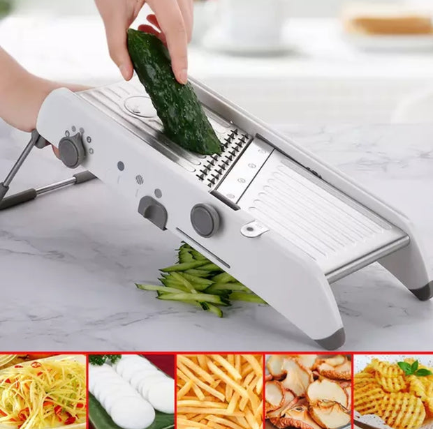 Multipurpose slicer with sharp blades